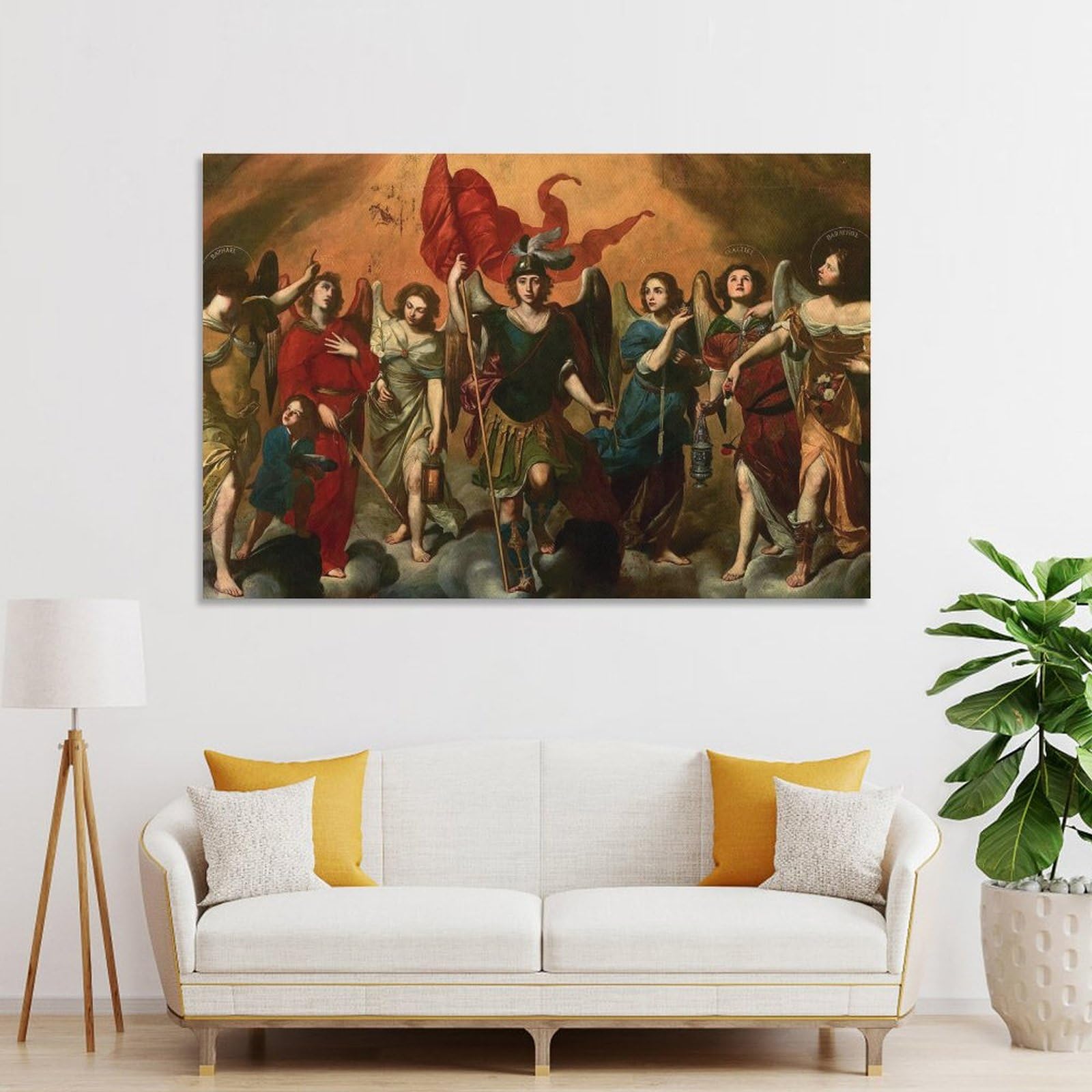 Amazon.com: Massimo Stanzione,The Seven Archangels Poster Print